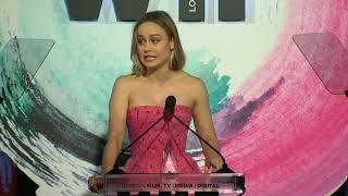 Brie Larsons speech at Crystal Award for Excellence in Film 2018 [upl. by Questa427]