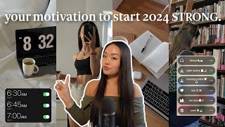 HOW TO START 2024 SUCCESSFULLY 2024 goal setting healthy habits reinvent yourself amp mindset [upl. by Trebeh]