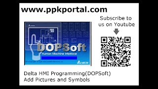 Delta DOPSoft Hmi Programming  Add Pictures and Symbols Part 1 [upl. by Kerad431]