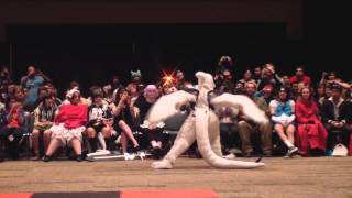 SakuraCon 2012 Costume Competition Pokemon Lugia [upl. by Ahcire448]