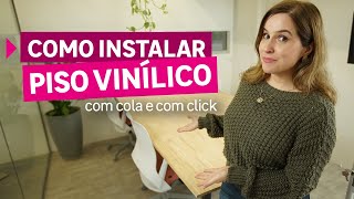 APRENDA A INSTALAR PISO VINILICO PASSO A PASSO COMPLETO TUDO EM UM SÓ VIDEO [upl. by Lletnwahs]