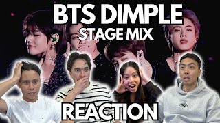 BTS DIMPLE STAGE MIX REACTION [upl. by Stanford]