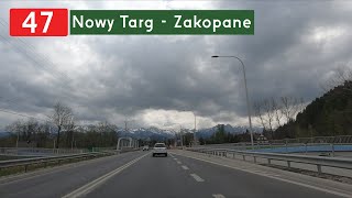 DK47 Nowy Targ  Zakopane Zakopianka [upl. by Eddy]