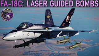 FA18C Hornet GBU101216 Laser Guided Bomb Tutorial  DCS WORLD [upl. by Ajax]