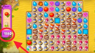 Gardenscapes unlimited Moves 😲 1500 coins in gardenscapes 🎆 [upl. by Yart]