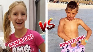 Gamer Girl Karina OMG Vs Ronald OMG  The Best Musically Compilation [upl. by Phil407]