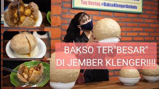 KULINER JEMBER  BAKSO KLENGER AMBULU [upl. by Bruno637]