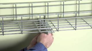 How to install FLEXTRAY Wall Supports [upl. by Nospmoht987]