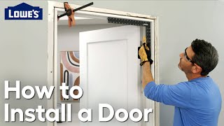 How to Install a Door From Start to Finish [upl. by Hobard]