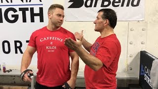 Inside Cal Strength Episode 5 Pyrros Dimas visits Cal Strength [upl. by Sac131]