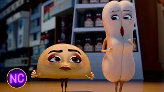 Go to the Dark Aisle with a new Clip from SAUSAGE PARTY [upl. by Ellemrac]