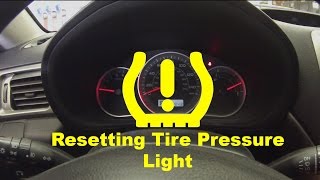 Resetting Low Tire Pressure Light [upl. by Lauder]