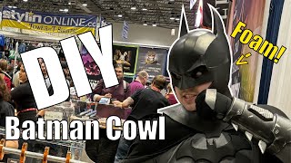 How To Make a BATMAN Cowl out of Foam Arkham Origins [upl. by Elreath]