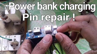 How to repair power bank charging pin  flipkarti power bank repair not charging in Hindi 2020 [upl. by Marela]