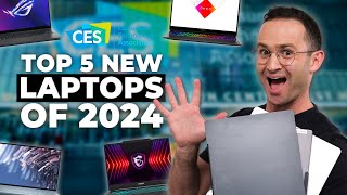 The Best NEW Laptops Announced CES 2024 [upl. by Tse]