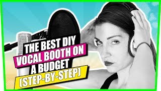 The BEST DIY Vocal Booth On A Budget FREE BLUEPRINTS [upl. by Alcus]