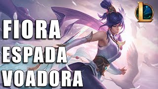 Fiora Espada Alada  League of Legends Completo [upl. by Dugan]