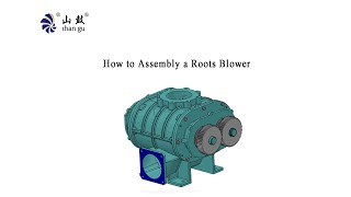 Roots Blower How to Assembly a Roots Blower [upl. by Aner772]