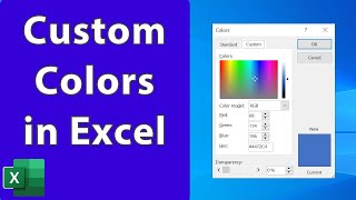 Excel Color Matching Made Easy  Excel Quickie 102 [upl. by Katharyn]