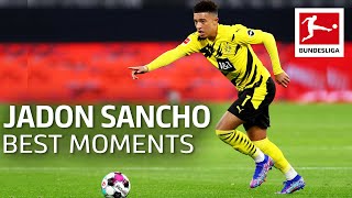 Jadon Sancho  Best Moments Goals Skills amp More [upl. by Sulokcin11]