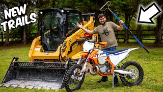 Building INSANE Trails For DirtBikes DREAM ENDURO COURSE [upl. by Lorak4]