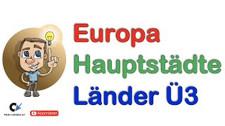 Europa Länder mit Hauptstädten bestimmen 3 [upl. by Sternlight]