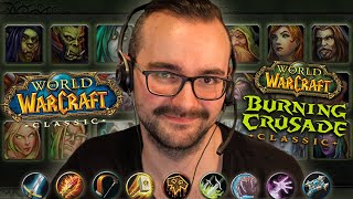 INTRODUCCIÓN AL WOW CLASSIC  ¿EMPEZAR A JUGAR  CLASES Y RAZAS EN WOW BURNING CRUSADE [upl. by Anaujd]