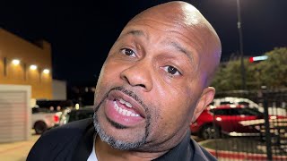 Roy Jones Jr REACTS to Mike Tyson slapping Jake Paul at weigh in [upl. by Anitnauq]