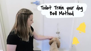 How to Potty Train your Puppy 🐶🔔  BELL METHOD [upl. by Dunston625]