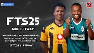 DOWNLOAD FTS 2025 MOD BETWAY PREMIERSHIP NEW UPDATE TRANSFER 202425PES2025BETWAY [upl. by Caassi]