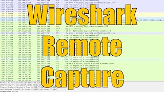 Wireshark Remote WinPcap Capture [upl. by Rehportsirhc]