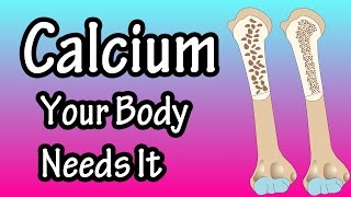 Calcium  How Much Calcium Does The Body Need  Why Does The Body Need Calcium [upl. by Skvorak]