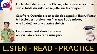 French Reading Practice  10 texts Improve your pronunciation amp vocabulary [upl. by Lraed133]