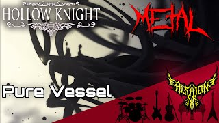 Hollow Knight Godmaster  Pure Vessel 【Intense Symphonic Metal Cover】 [upl. by Ytissac444]