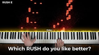 RUSH E vs RUSH E♭ [upl. by Fabian947]