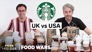 US vs UK Starbucks  Food Wars [upl. by Noired]