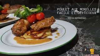 Poulet aux morilles facile et délicieux [upl. by Akenahc182]