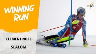 Noel wins opening Slalom in style  FIS Alpine World Cup 2425 [upl. by Nitza]