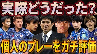 【サッカー日本代表】エルサルバドル戦の選手たちをガチ評価！ [upl. by Airbmac]