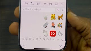 How to Delete Custom Emojis on iPhone  Genmoji [upl. by Leban]