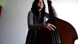 Seven Nation Army White Stripes Upright bass cover by Rada V [upl. by Inaj]