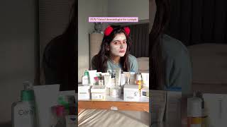 Dermatologist ya डर मत ologistKiski advice follow kare 😆 beautyproducts comedy [upl. by Burrton]