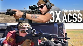 Primary Arms 3X ACSS Prism Scope Review [upl. by Segroeg451]