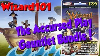 Wizard101  THE ACCURSED PLAY GAUNTLET BUNDLE [upl. by Zug]