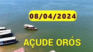 ESPETACULAR Açude Orós dados atualizados hoje 08042024  ORÓS CEARÁ [upl. by Leivad]