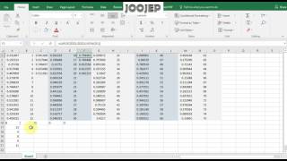 How to make a Bingo card using Excel [upl. by Otis198]