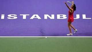 Agnieszka Radwanska vs Vera Zvonareva YEC Istanbul 2011 Highlights [upl. by Faunie]