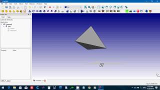 FreeCAD 016 Pyramids Tutorial [upl. by Airetak301]