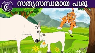 സത്യസന്ധമായ പശു  Malayalam Fairy tales  malayalam moral stories for kids [upl. by Farlee]