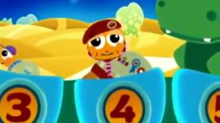 BabyTV BabyHood Tortoises riding the train english [upl. by Kcirrag]